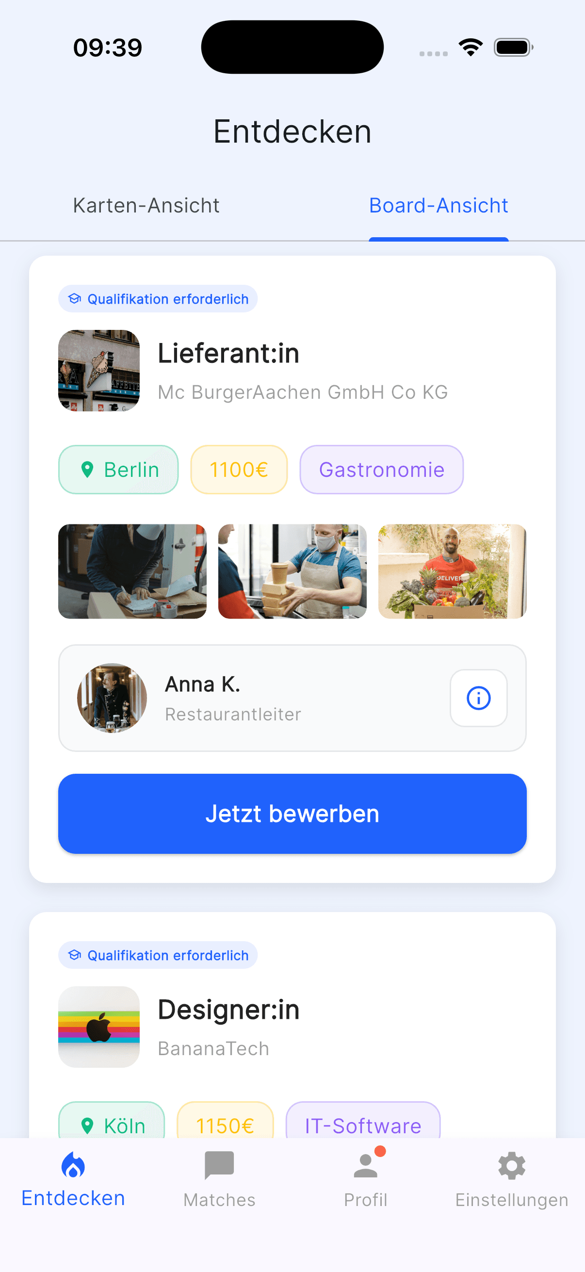 Ausbildung24 App iOS